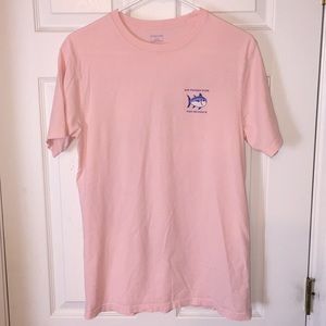 Lutheran tide pink t-shirt